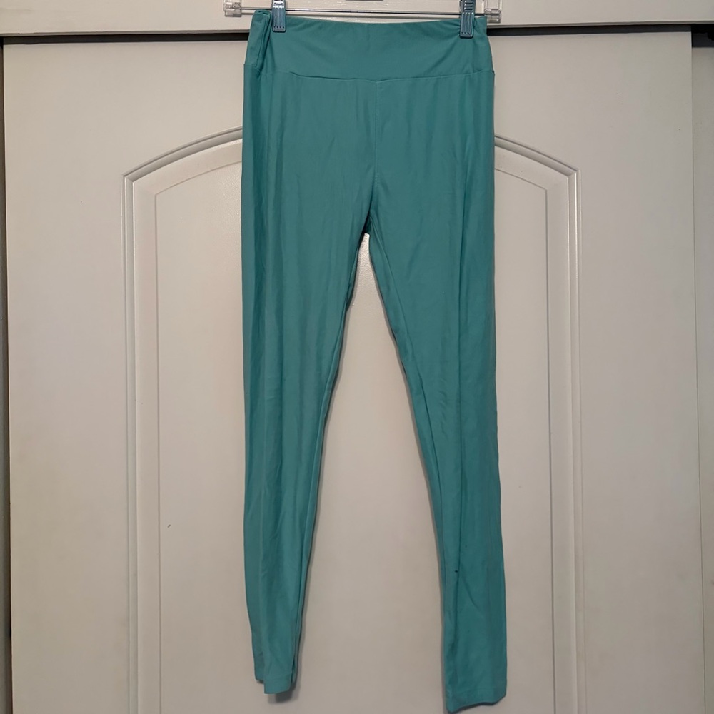 LuLaRoe Teal Leggings